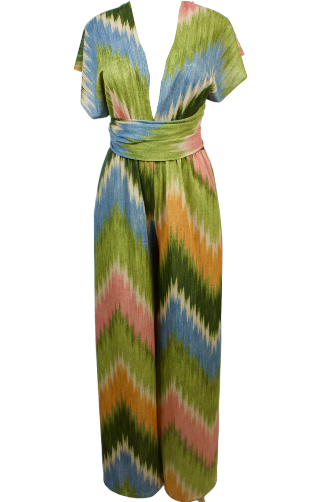 Printed Fitted Romper