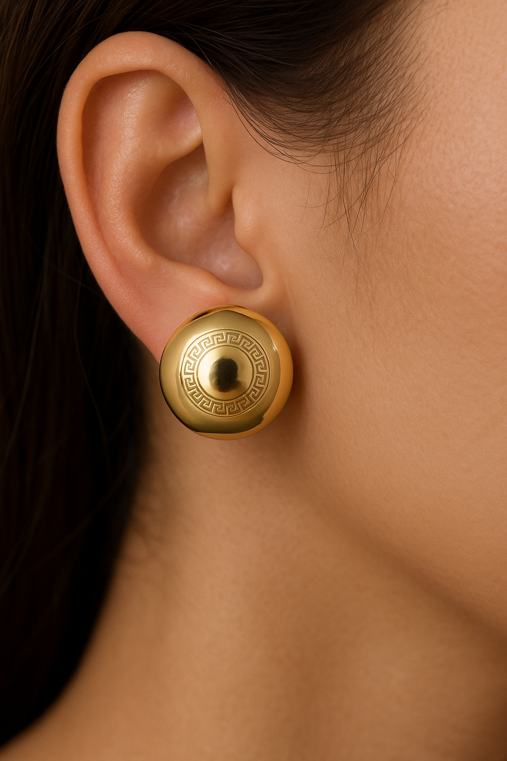 Golden Prime Earring