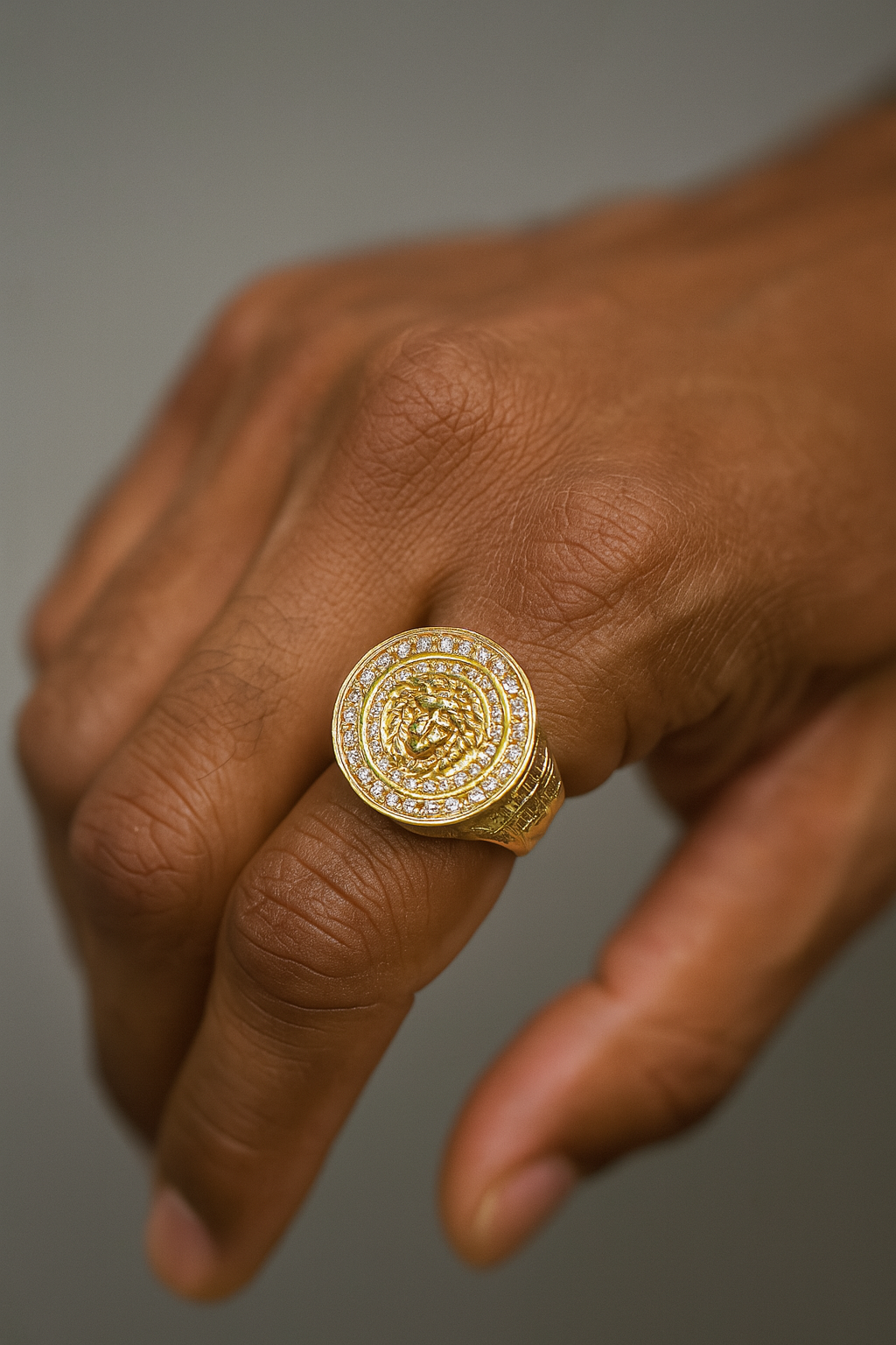 Men's Liongaze Gold Ring